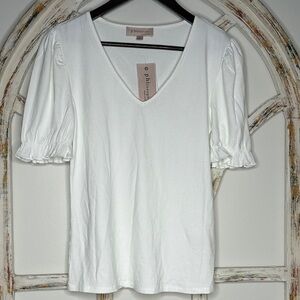 Philosophy Women's Cream Puff Sleeve Blouse